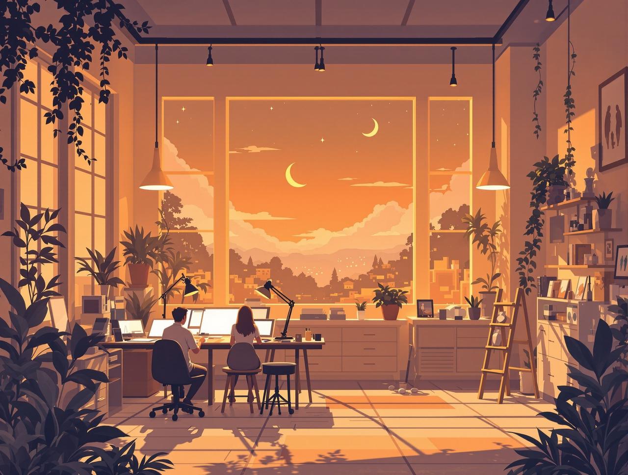 好搜短剧屋工作室创作场景 好搜短剧屋动画工作室